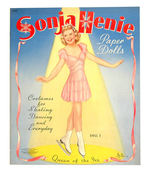 “SONJA HENIE” PAPER DOLL BOOK.