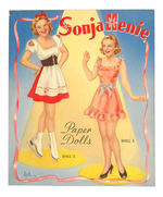 “SONJA HENIE” PAPER DOLL BOOK.