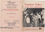 FREEDOM RIDERS CIVIL RIGHTS DETROIT NEWS & LETTERS 1961 PAMPHLET.