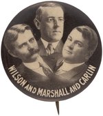 "WILSON AND MARSHALL AND CARLIN" VIRGINIA TRIGATE COATTAIL BUTTON HAKE #87.