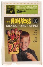 TV's THE MONKEES TALKING HAND PUPPET FACTORY-SEALED BY MATTEL.