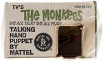 TV's THE MONKEES TALKING HAND PUPPET FACTORY-SEALED BY MATTEL.