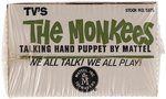 TV's THE MONKEES TALKING HAND PUPPET FACTORY-SEALED BY MATTEL.