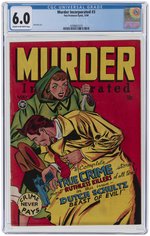 MURDER INC. #3 MAY 1948 CGC 6.0 FINE.