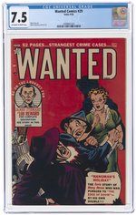 WANTED COMICS #29 SEPTEMBER 1950 CGC 7.5 VF-.