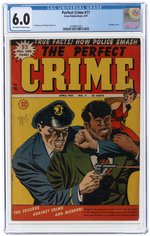 PERFECT CRIME #11 APRIL 1951 CGC 6.0 FINE.