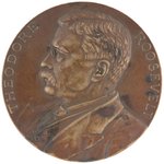 "THEODORE ROOSEVELT" OFFICIAL 1905 INAUGURAL MEDAL.