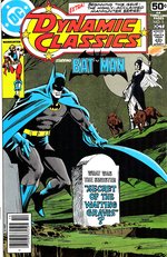 DYNAMIC CLASSICS #1 COMIC BOOK COVER ORIGINAL ART BY DICK GIORDANO FEATURING BATMAN.