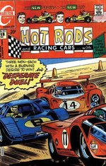 HOT RODS AND RACING CARS #112 COMPLETE FIVE PAGE ORIGINAL ART STORY PAGES BY DON PERLIN & VINCE ALASCIA.