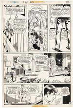 SUPERMAN #298 COMIC BOOK PAGE ORIGINAL ART BY CURT SWAN.