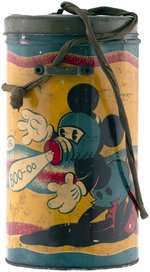 MICKEY MOUSE WORLD WAR II BRITISH CHILDREN'S GAS MASK AND TIN BY HAPPYNAK.