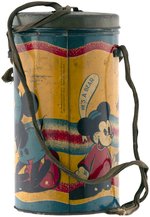 MICKEY MOUSE WORLD WAR II BRITISH CHILDREN'S GAS MASK AND TIN BY HAPPYNAK.