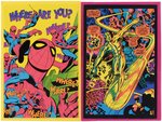 MARVEL COMICS PSYCHEDELIC THIRD EYE GREETING CARD SET.