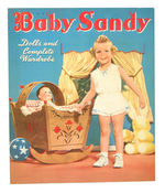 “BABY SANDY-TINIEST MOVIE STAR” PAPER DOLL BOOK.