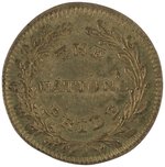 JACKSON "THE NATION'S PRIDE" 1824 CAMPAIGN TOKEN DeWITT 1824-5.