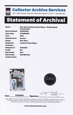 STAR WARS (1978) - DEATH SQUAD COMMANDER 20 BACK-A CAS 80+.