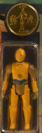 STAR WARS: DROIDS (1985) - SEE-THREEPIO (C-3PO) AFA 75 Y-EX+/NM.