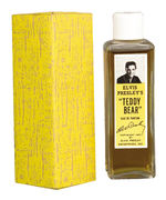 “ELVIS PRESLEY’S TEDDY BEAR” PERFUME WITH BOX.