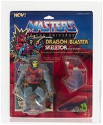 MASTERS OF THE UNIVERSE (1985) - DRAGON BLASTER SKELETOR SERIES 4/12 BACK AFA 75 Y-EX+/NM.