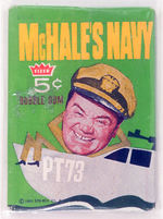 "McHALE'S NAVY" UNOPENED GUM CARD PACK.