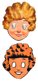 LITTLE ORPHAN ANNIE MASKS.