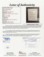 DEWEY SIGNED LETTER ON DISTRICT ATTORNEY STATIONERY.