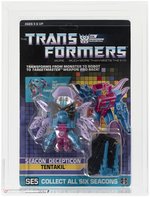 TRANSFORMERS (1988) SERIES 5 SEACON - TENTAKIL AFA 75+ EX+/NM.