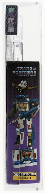 TRANSFORMERS (1984) SERIES 1 - SOUNDWAVE AFA 80 Q-NM (CANADA).