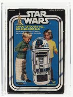 STAR WARS (1978) - ARTOO DETOO (R2-D2) INFLATABLE BOP BAG AFA 75+ EX+/NM.