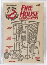 THE REAL GHOSTBUSTERS (1987) - FIRE HOUSE HEADQUARTERS SERIES 2 PLAYSET AFA 80+ NM.