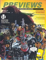 MILESTONE COMICS PREVIEWS DECEMBER 1992 COVER ORIGINAL ART BY DENYS COWAN & JIMMY PALMIOTTI.