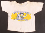 "RIN TIN TIN AND RUSTY FIGHTING BLUE DEVILS" NABISCO CEREAL PREMIUM T-SHIRT.