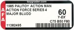 PALITOY ACTION MAN ACTION FORCE (1985) - MAJOR BLUDD SERIES 4 AFA 60 Y-EX.