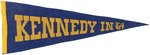 ROBERT "KENNEDY IN '64" NEW YORK SENATE CAMPAIGN PENNANT.