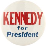 ROBERT "KENNEDY FOR PRESIDENT" 1968 INDIANA PRIMARY CAMPAIGN BUTTON.