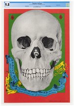 GRATEFUL DEAD, MOTHER EARTH DENVER, CO 1967 CONCERT POSTER FD-82 GRADED 9.8 NM/MINT.