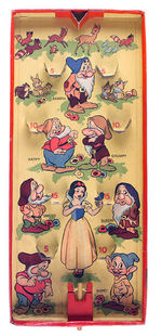 "SNOW WHITE BAGATELLE" ENGLISH GAME.