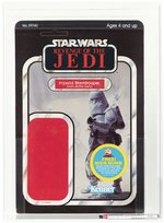 STAR WARS: REVENGE OF THE JEDI (1983) - IMPERIAL STORMTROOPER (HOTH BATTLE GEAR) PROOF CARD AFA 80+ NM.