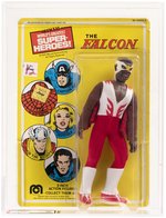 MEGO WORLD'S GREATEST SUPER HEROES (1975)- THE FALCON CARDED FIGURE AFA 80 NM.