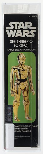 STAR WARS (1979) - SEE-THREEPIO (C-3PO) 12 INCH SERIES CANADIAN AFA 80 NM.