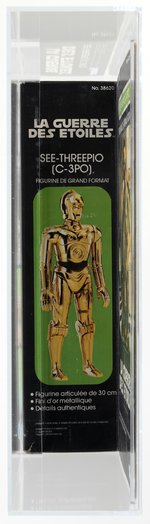 STAR WARS (1979) - SEE-THREEPIO (C-3PO) 12 INCH SERIES CANADIAN AFA 80 NM.