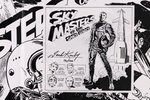 SKY MASTERS OF THE SPACE FORCE 1958 DAILY STRIP ORIGINAL ART BY JACK KIRBY & WALLY WOOD.