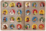 "GO-GO" PERUVIAN COMIC DISC STICKER ALBUM WITH DC COMICS & COMIC CHARACTERS PLUS MANY MORE.