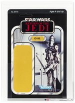 STAR WARS: RETURN OF THE JEDI (1983) - IG-88 65 BACK-A PROOF CARD AFA 85 NM+.