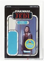 STAR WARS: REVENGE OF THE JEDI (1983) - PRINCESS LEIA ORGANA (BESPIN GOWN) PROOF CARD AFA 85 NM+.