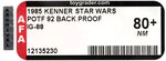 STAR WARS: POWER OF THE FORCE - IG-88 92 BACK PROOF CARD AFA 80+ NM.