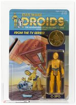 STAR WARS: DROIDS (1985) - SEE-THREEPIO (C-3PO) AFA 80 Y-NM.