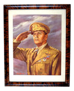 GENERAL DOUGLAS MAC ARTHUR FRAMED IMAGES.