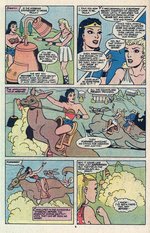 THE LEGEND OF WONDER WOMAN #4 COMIC BOOK PAGE ORIGINAL ART BY TRINA ROBBINS.