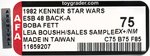 STAR WARS: THE EMPIRE STRIKES BACK (1982) - BOBA FETT SAMPLE CARD WITH PRINCESS LEIA ORGANA (BOUSHH DISGUISE) 48 BACK-A AFA 75 EX+/NM SALESMAN'S SAMPLE (ONLY KNOWN EXAMPLE).